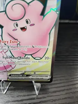 2025 Pokemon Journey Together Ultra Rare #173 Lillie's Clefairy ex NM - Image 5