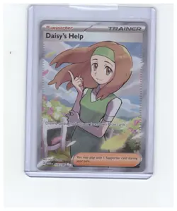 Pokemon Scarlet & Violet 151 Daisy's Help 195/165 Ultra Rare Trainer NM/M - Image 1