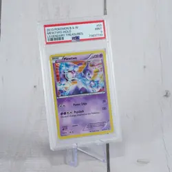 2013 POKEMON B&W LEGEND TREASURES #53 MEWTWO-HOLO PSA 9 - Image 3