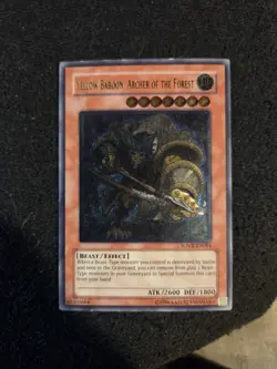 Yellow Baboon, Archer of the Forest - SOVR-EN084 - Ultra Rare - Unlimited Editio - Image 1