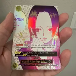One Piece Youll Frighten Me... Op14 English Near Mint Condition - Image 1