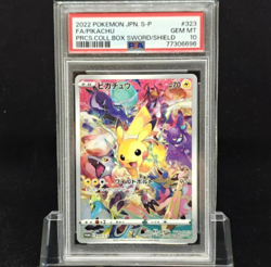 PSA 10 Pikachu 323/S-P Precious Collector Box Promo Japanese Pokemon Cards TCG - Image 1