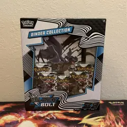 Pokemon TCG Black Bolt Binder Collection New Sealed - Image 1