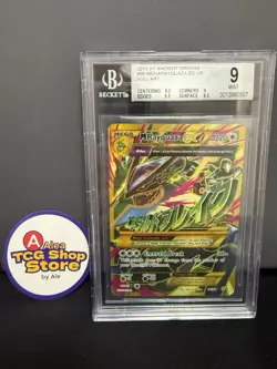 2015 Pokemon XY Ancient Origins Mega Rayquaza #98/98 bgs9 - Image 1