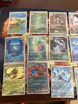 Pokemon TCG Black Bolt Lot Of 18 Illustration Rare & Full Art Cards. - Image 2
