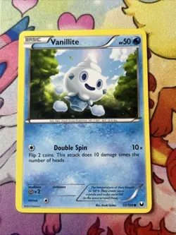 Vanillite - 33/108 - Pokemon Dark Explorers LP - Image 1