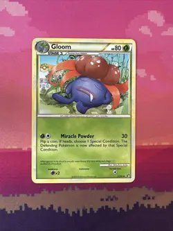 Pokemon Card Gloom Undaunted Uncommon 27/90 Near Mint - Image 1
