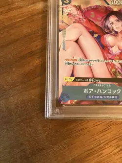 One Piece Boa Hancock Premium Card PSA10 Parallel Collectible Card - Image 3