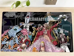 O-P Playmat Oka Shichibukai CCG OPCG TCG Trading Card Game Mat Mouse Pad & Bag - Image 1