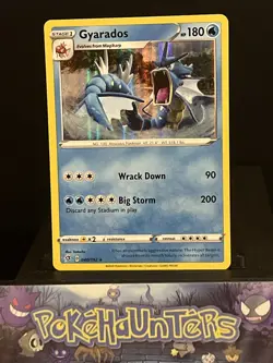 Pokemon Card Gyarados 040/192 Rebel Clash Holo Rare Near Mint - Image 1