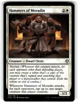 Hammers of Moradin 25 Commander Legends: Battle for Baldur's Gate MTG NM - Image 1