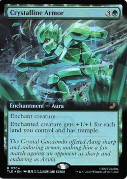 Crystalline Armor (Extended Art) 204 TLE Avatar: The Last Airbender R Foil - Image 1