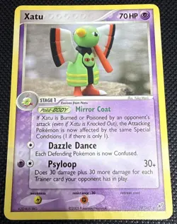 2005 Pokemon EX Deoxys Xatu #29/107 Reverse Holo - Image 1