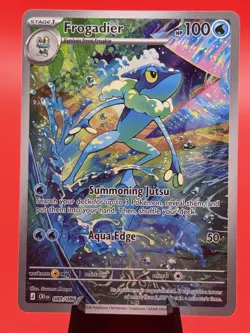 Pokemon TCG Frogadier IR Illustration Rare Chaos Rising 89/86 - Image 1