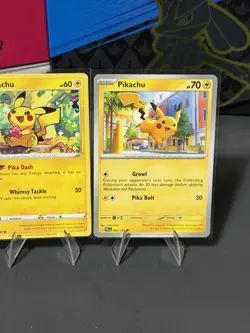 X3 Pokemon TCG Pikachu Promo Lot 3 English Cards 049/195 052/196 062/193 #22 - Image 4