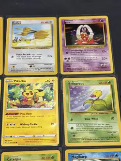 Pokemon TCG Wizards Base Set/Base Set 2 Unlimited Lot 8 Jynx 1999 and Pika #13 - Image 3