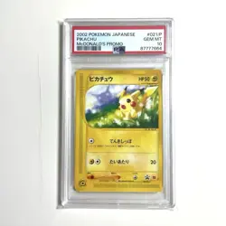 2002 Pokemon Pikachu 021/P McDonald’s Promo Card-e PSA 10 GEM MINT From Japan - Image 1