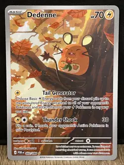 Dedenne 093/088 (IR) Pokemon TCG Perfect Order Full-Art Illustration Rare NM - Image 1