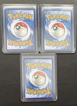Lot Of 3 Charizard Pokemon Cards DAMAGED! (read Description) - Image 2