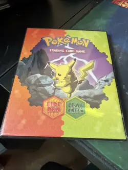 Pokemon TCG Fire Red Leaf Green 2004 Card Binder - Image 1