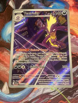Pokemon TCG Phantasmal Flames TOXTRICITY Illustration Rare 103/94 Mint - Image 1