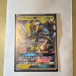 Pokemon TCG Zeraora GX 86/214 SM Lost Thunder Ultra Rare Holo Eng 190 HP - Image 1