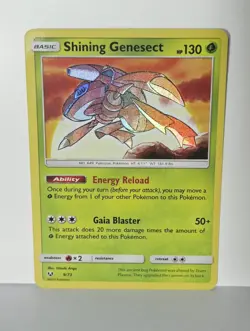 Shining Genesect 9/73 Shining Legends Sun & Moon - Ultra Rare Holo - Pokemon LP - Image 1
