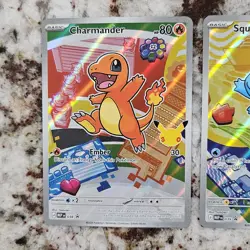 Pokemon First Partner Illustration Collection Series 1 Kanto Gen 1 Starters Set - Image 2