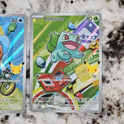 Pokemon First Partner Illustration Collection Series 1 Kanto Gen 1 Starters Set - Image 4