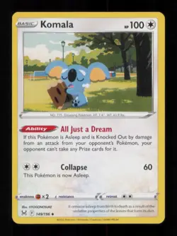 KOMALA UNCOMMON 149/196 LP POKEMON - Image 1