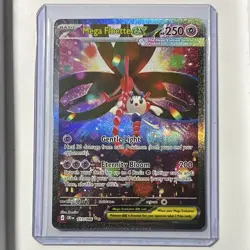 Pokemon TCG Mega Floette EX 250 HP 117/086 Chaos Rising Secret Rare Holo Eng - Image 1