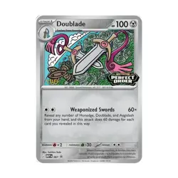 Pokemon ME: Mega Evolution Promo Doublade - 067 [Staff] (P) #067 (Holo) NM - Image 1