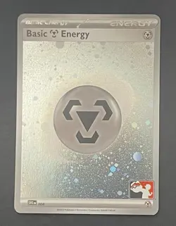 Pokemon Card Basic Metal Energy 008 Prize Pack Series Holo - Near Mint - Image 1