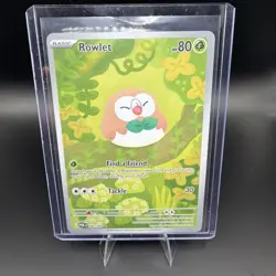 2026 Pokemon - ROWLET - IR Illustration Rare - PERFECT ORDER - 090/088 - Image 1