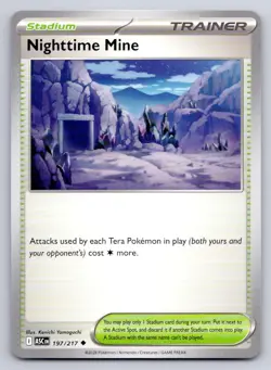 Pokemon Nighttime Mine Ascended Heroes ASC UC 197/217 NM - Image 1
