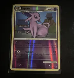 The Pokemon Company Pokemon TCG Undaunted Espeon 2/90 Reverse Holo Rare 90HP - Image 1