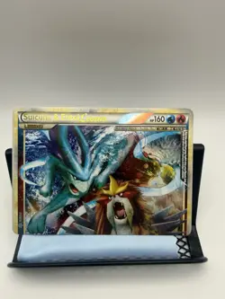 Pokemon TCG Unleashed Suicune & Entei LEGEND 94/95 Holo UR 160HP - Image 1