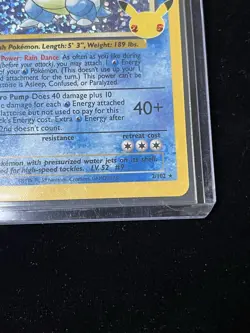 Pokemon Blastoise 2/102 Celebrations Classic Collection Holo NM Mint - Image 3