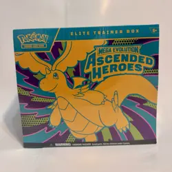 Pokemon TCG Mega Evolution: Ascended Heroes Elite Trainer Box English 2025 - Image 1
