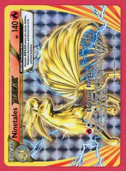 Ninetales BREAK 16/108 Rare Evolutions Pokemon Holo NM - Image 1