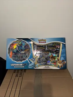POKEMON 2019 VAPOREON GX Special Collection Box SEALED - Image 1