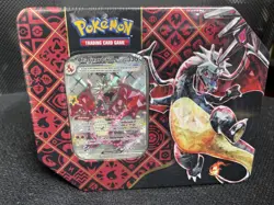 Pokemon TCG Paldean Fates Shiny Charizard ex 5-Pack Tin - Factory Sealed.. - Image 1