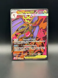 MEGA DRAGALGE EX POKEMON ME04: CHAOS RISING ULTRA RARE FULL ART HOLO 104/086 - Image 1
