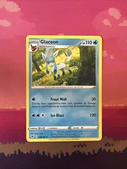 Pokemon Card Glaceon Astral Radiance Rare 038/189 Near Mint - Image 1