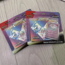 Pokemon TCG Scarlet and Violet Tech Sticker Collection Sylveon x2 - Image 1