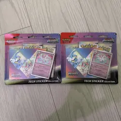 Pokemon TCG Scarlet and Violet Tech Sticker Collection Sylveon x2 - Image 2