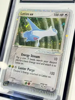 Pokemon CGC Guinness World Record 1/1 - 2003 LATIOS EX 94/97 EX Dragon Holo - Image 2