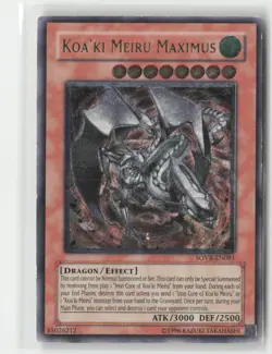 Koa'ki Meiru Maximus SOVR-EN081 Ultra Rare Stardust Overdrive Yu-Gi-Oh HP - Image 1