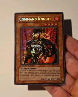Yugioh Command Knight CT1-EN003 Secret Rare MP - Image 3