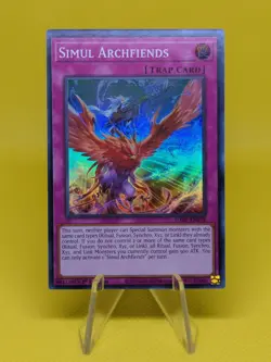 Yugioh - Simul Archfiends (DABL-EN078) - Super Rare 1st Edition - Image 1
